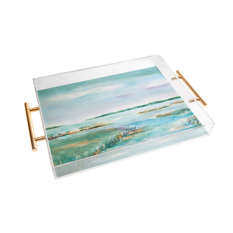 Laura Trevey On The Marsh Acrylic Tray