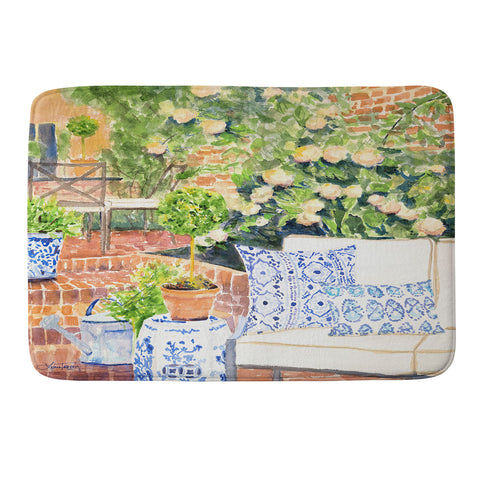 Laura Trevey On The Terrace Memory Foam Bath Mat