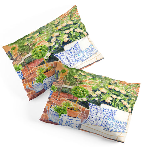 Laura Trevey On The Terrace Pillow Shams