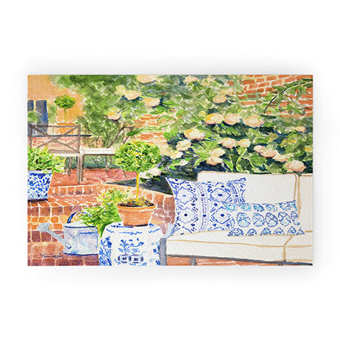 Laura Trevey On The Terrace Welcome Mat