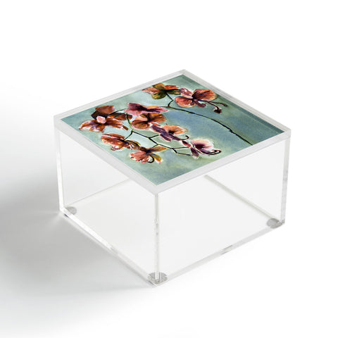 Laura Trevey Orchids Acrylic Box