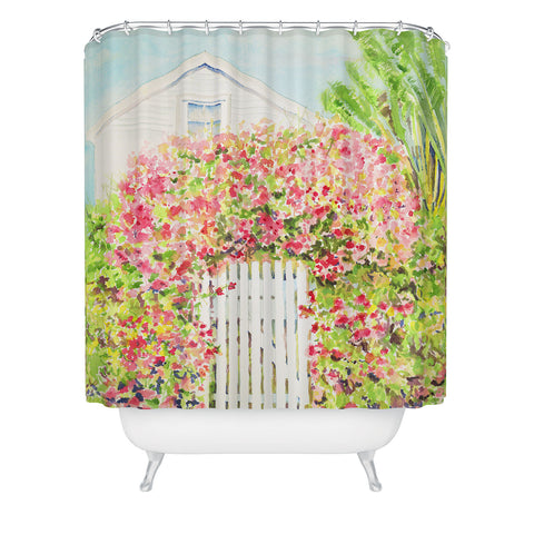 Laura Trevey Palm Beach Living Shower Curtain