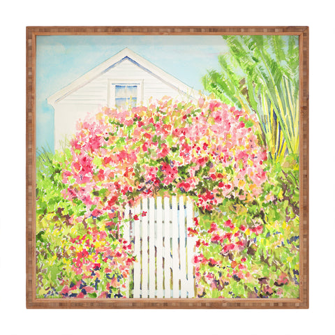 Laura Trevey Palm Beach Living Square Tray