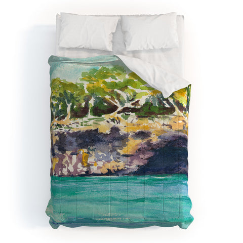 Laura Trevey Palma Cliffs Comforter
