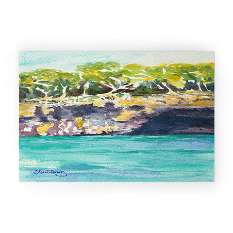 Laura Trevey Palma Cliffs Welcome Mat