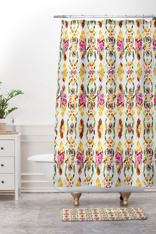 Laura Trevey Salty and Sweet Shower Curtain And Mat