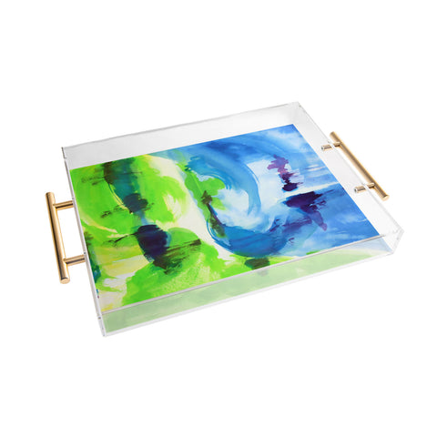 Laura Trevey Shot Of Lime Acrylic Tray