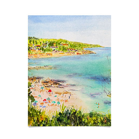 Laura Trevey South of France Poster