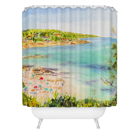 Laura Trevey South of France Shower Curtain