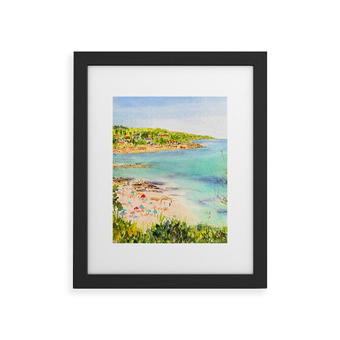 Laura Trevey South of France Framed Art Print