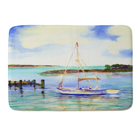 Laura Trevey Summer Sail Memory Foam Bath Mat