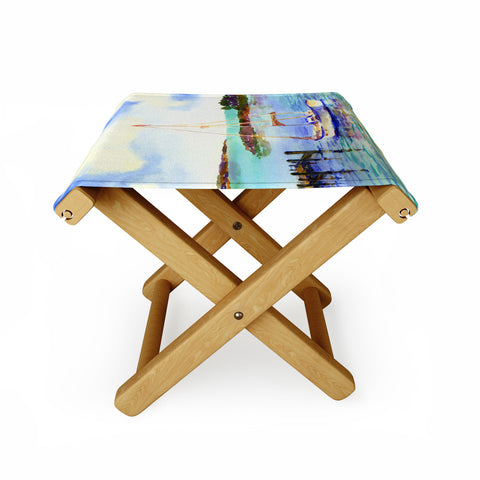 Laura Trevey Summer Sail Folding Stool