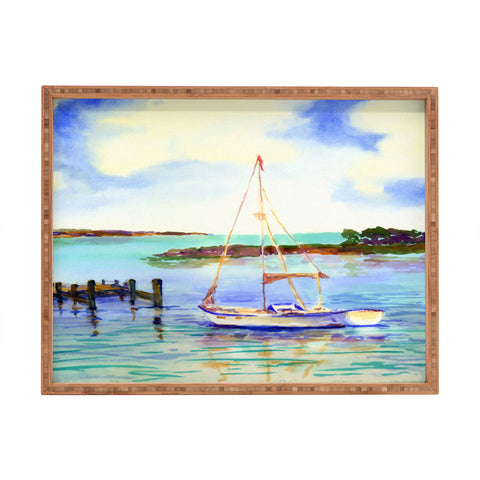 Laura Trevey Summer Sail Rectangular Tray