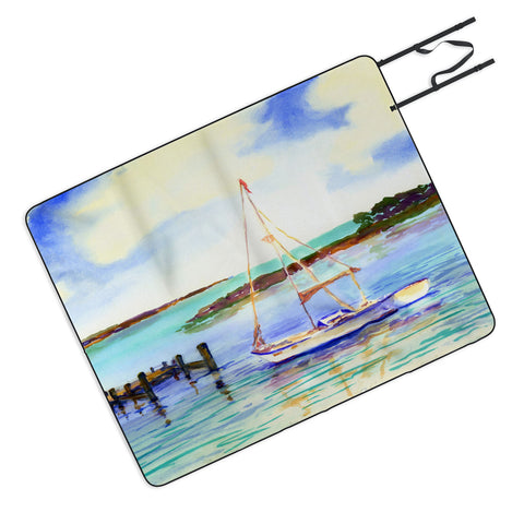 Laura Trevey Summer Sail Picnic Blanket