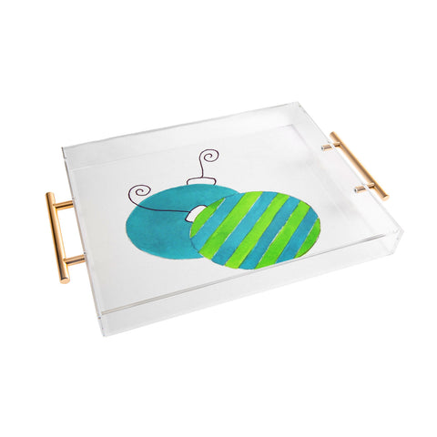Laura Trevey Tis The Season Acrylic Tray