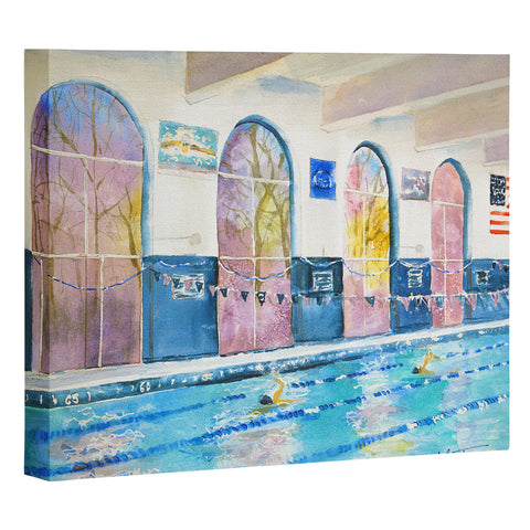 Laura Trevey UMWSWIM Art Canvas