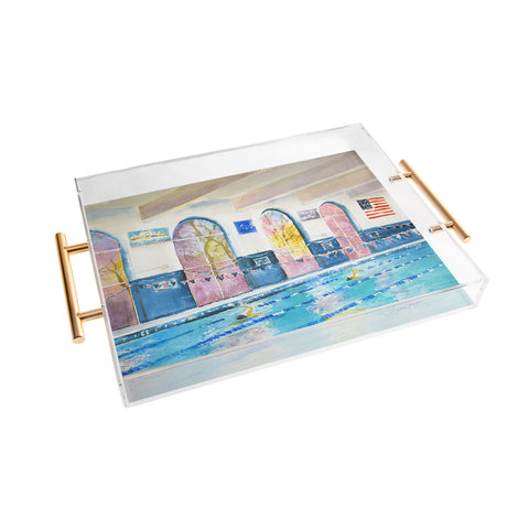 Laura Trevey UMWSWIM Acrylic Tray