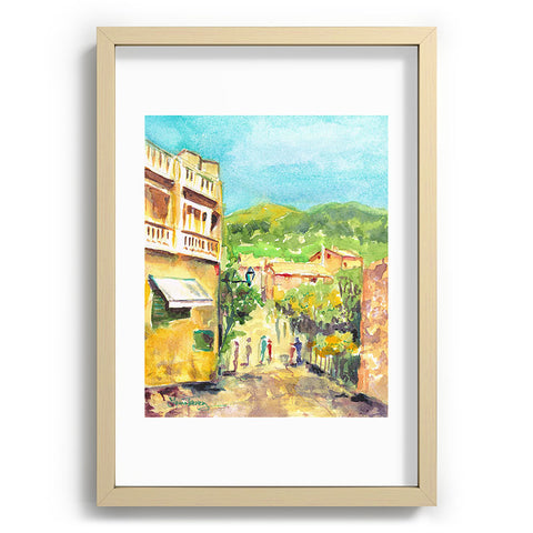Laura Trevey Valldemossa Village Recessed Framing Rectangle