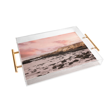 LBTOMA Beach Cliffs Acrylic Tray