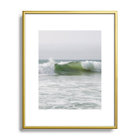 LBTOMA Sea Green I Metal Framed Art Print
