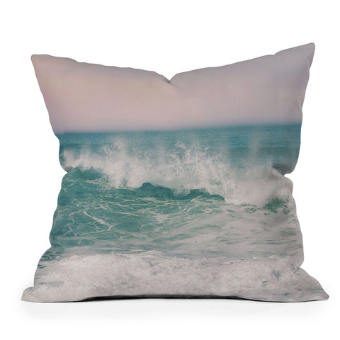LBTOMA Sunny Blue Outdoor Throw Pillow