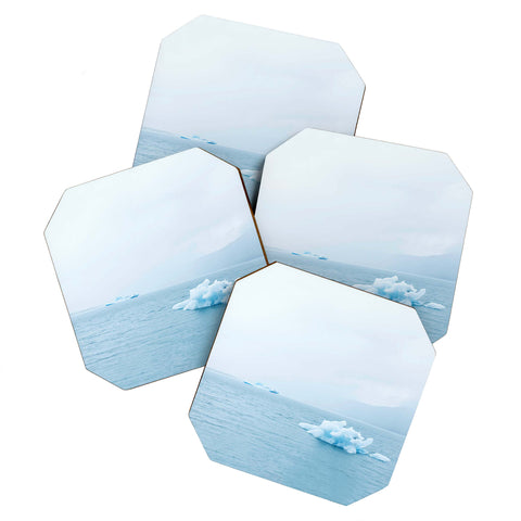 Leah Flores Alaska Glaciers Coaster Set
