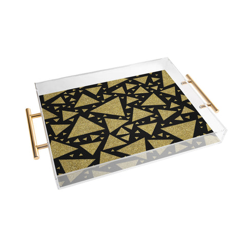 Leah Flores All That Glitters Acrylic Tray