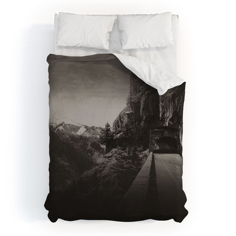 Leah Flores Get Lost Somewhere Duvet Cover