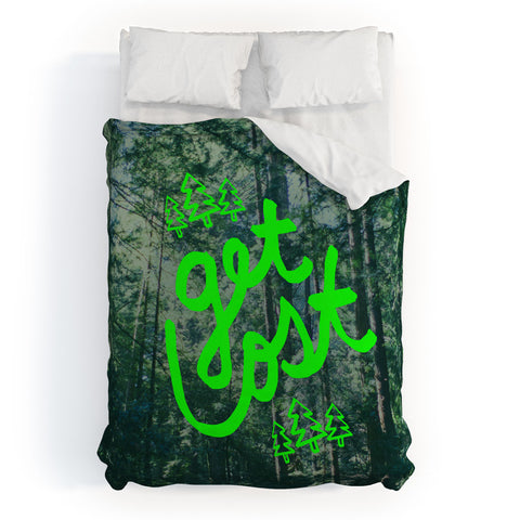 Leah Flores Get Lost X Muir Woods Duvet Cover