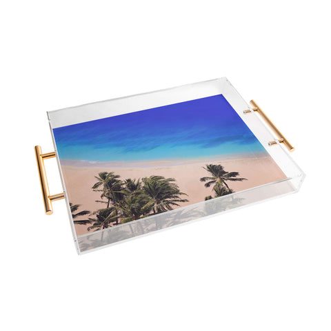Leah Flores Hawaii Beach Acrylic Tray