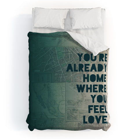 Leah Flores Home 1 Duvet Cover