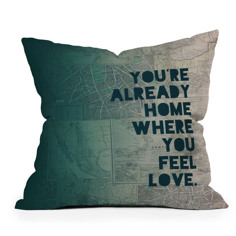 Leah Flores Home 1 Outdoor Throw Pillow