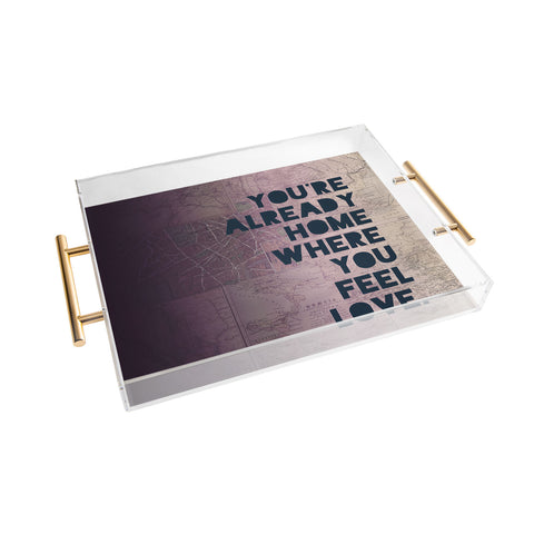 Leah Flores Home 2 Acrylic Tray