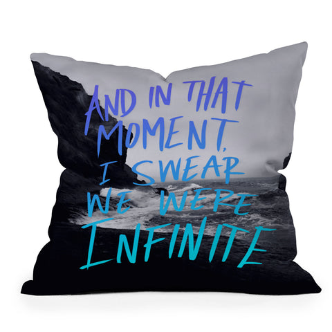 Leah Flores Infinite Outdoor Throw Pillow