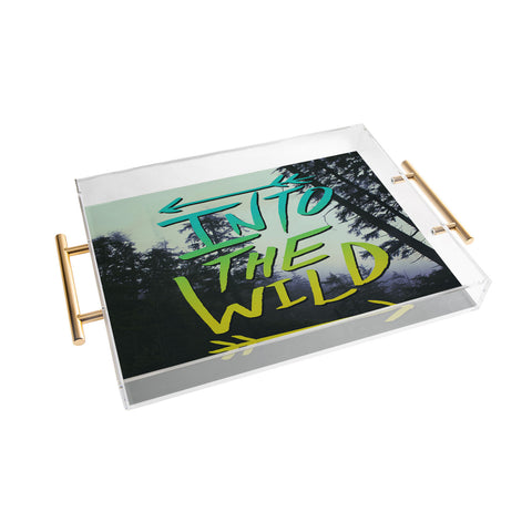 Leah Flores Into The Wild 2 Acrylic Tray