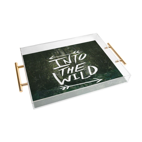 Leah Flores Into The Wild Acrylic Tray