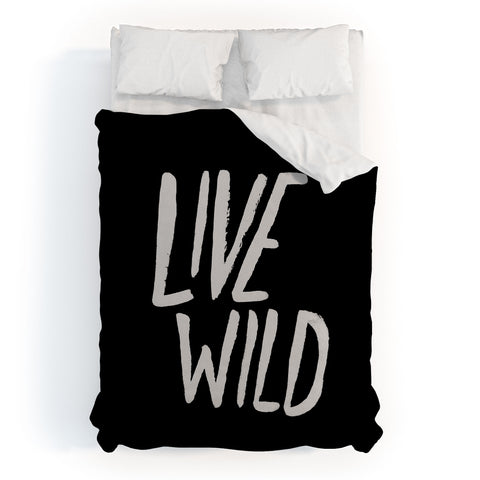 Leah Flores Live Wild Duvet Cover