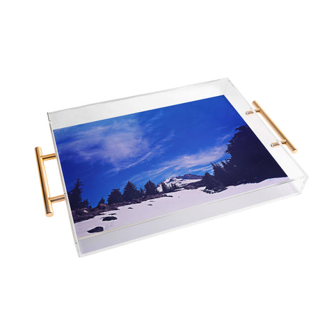 Leah Flores Mt Hood Acrylic Tray
