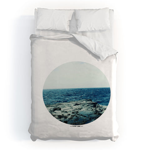 Leah Flores Ocean Blue Duvet Cover