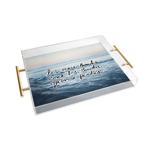Leah Flores Paradis Acrylic Tray