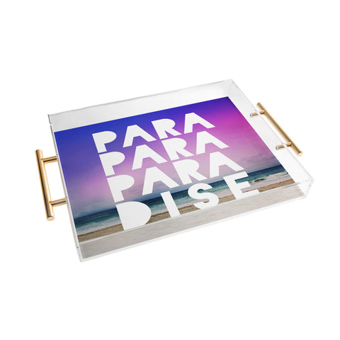 Leah Flores Paradise Acrylic Tray