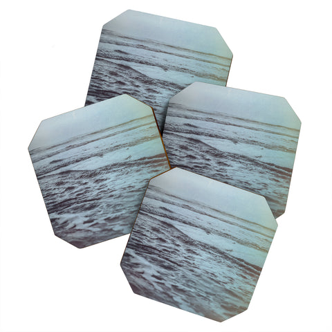 Leah Flores Polaroid Waves Coaster Set