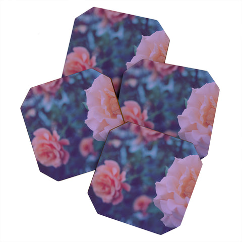 Leah Flores Pretty Floral Coaster Set
