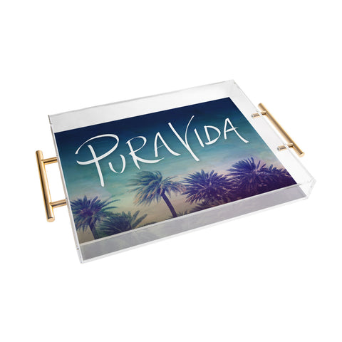 Leah Flores Pura Vida Acrylic Tray
