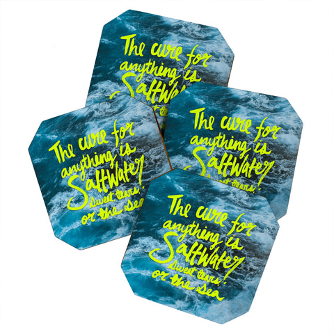 Leah Flores Saltwater Cure Coaster Set