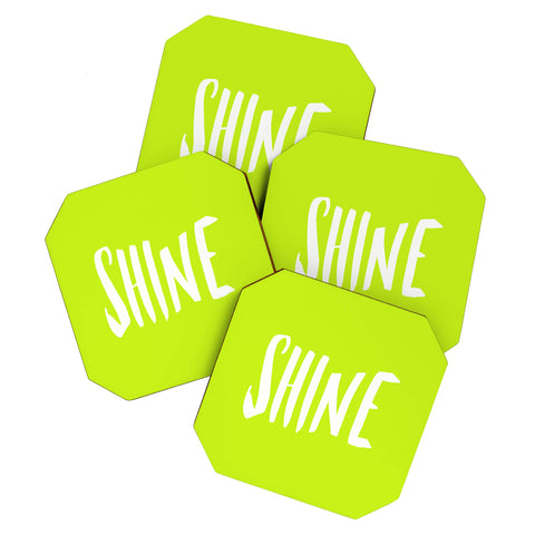Leah Flores Shine Coaster Set
