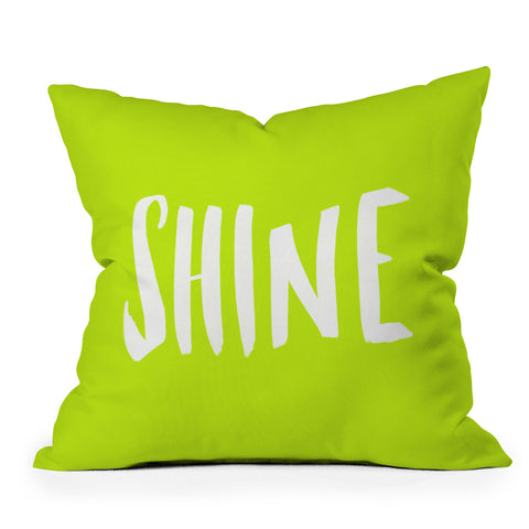 Leah Flores Shine Outdoor Throw Pillow