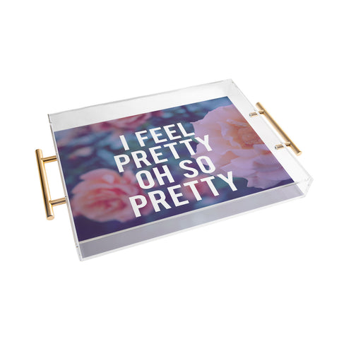 Leah Flores So Pretty Acrylic Tray