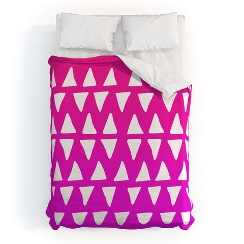 Leah Flores Strawberry Dreams Duvet Cover