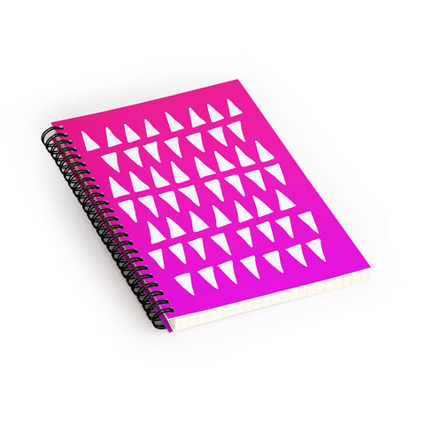 Leah Flores Strawberry Dreams Spiral Notebook